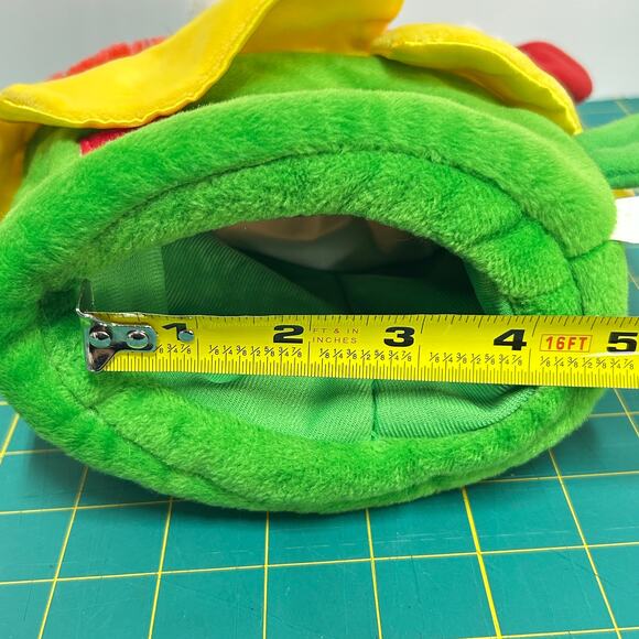 Aurora Lamb Chop 9" Hand Puppet Flower Pot PBS Shari Lewis Kids Plush Doll 2010 - Picture 13 of 13